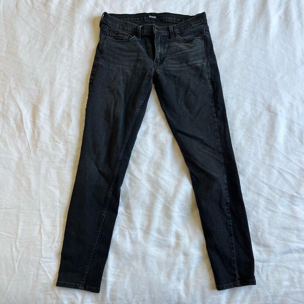 Hudson Jeans High Rise Bullocks Black Super Skinny Jeans Women's Size 27